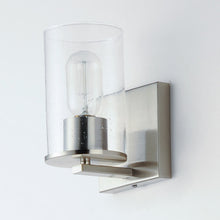 Load image into Gallery viewer, Sleek Bath Wall Light in Detail.
