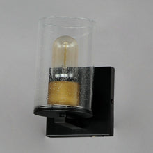 Load image into Gallery viewer, Sleek Bath Wall Light in Detail.
