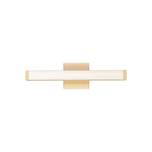 Load image into Gallery viewer, Spec LED Bath Vanity Light in Gold (X-Small).
