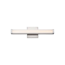 Load image into Gallery viewer, Spec LED Bath Vanity Light in Satin Nickel (X-Small).
