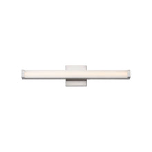 Load image into Gallery viewer, Spec LED Bath Vanity Light in Satin Nickel (Small).
