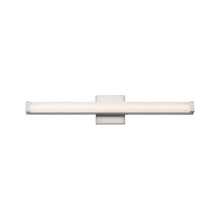 Load image into Gallery viewer, Spec LED Bath Vanity Light in Satin Nickel (Medium).
