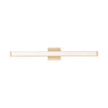 Load image into Gallery viewer, Spec LED Bath Vanity Light in Gold (Large).
