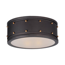 Load image into Gallery viewer, Trestle Flush Mount Ceiling Light.
