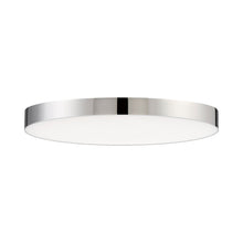 Load image into Gallery viewer, Trim LED Flush Mount Ceiling Light in Polished Chrome (Medium/Round).
