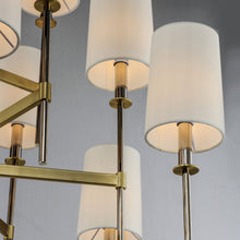 Load image into Gallery viewer, Uptown Multi Tier Chandelier in Detail.
