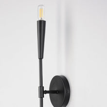 Load image into Gallery viewer, Vela Bath Wall Light in Detail.
