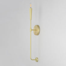 Load image into Gallery viewer, Vela Bath Wall Light in Detail.
