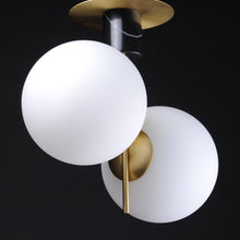 Load image into Gallery viewer, Vesper Semi Flush Mount Ceiling Light in Detail.
