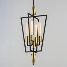 Load image into Gallery viewer, Wings 4 Light Pendant Light in Detail.

