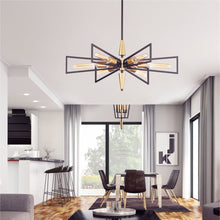 Load image into Gallery viewer, Wings Chandelier in living room.
