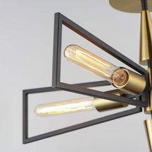 Load image into Gallery viewer, Wings Flush Mount Ceiling Light in Detail.
