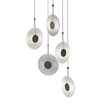 Load image into Gallery viewer, Meclisse™ LED Pendant Light in Detail.
