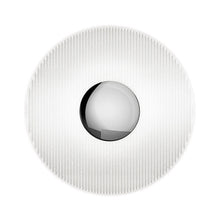 Load image into Gallery viewer, Meclisse™ LED Wall Light in Satin Black/Clear Glass.
