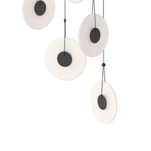 Load image into Gallery viewer, Meclisse™ Multi Light LED Pendant Light in Detail.
