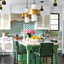 Load image into Gallery viewer, Melrose Pendant Light in dining room.
