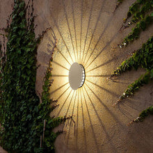 Load image into Gallery viewer, Meridiano Outdoor LED Wall Light in Khaki.
