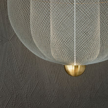 Load image into Gallery viewer, Meshmatics LED Chandelier in Detail.

