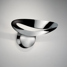 Load image into Gallery viewer, Mesmeri LED Wall Light in Polished Aluminum (2700K).
