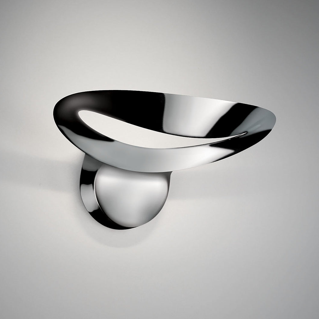 Mesmeri LED Wall Light in Polished Aluminum (2700K).