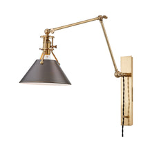 Load image into Gallery viewer, Metal No.2 Swing Arm Wall Light.
