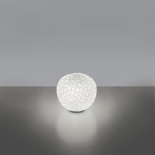 Load image into Gallery viewer, Meteorite Table Lamp in Detail.
