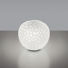 Load image into Gallery viewer, Meteorite Table Lamp in Detail.
