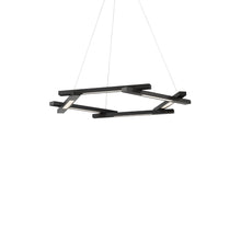 Load image into Gallery viewer, Metric LED Pendant Light in Detail.
