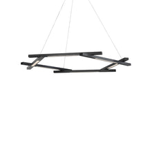 Load image into Gallery viewer, Metric LED Pendant Light in Detail.
