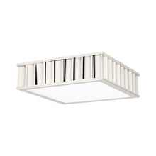 Load image into Gallery viewer, Middlebury Flush Mount Ceiling Light in Square/2-Light/Polished Nickel.
