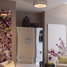 Load image into Gallery viewer, Middlebury Flush Mount Ceiling Light in living room.
