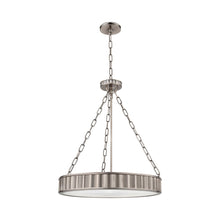 Load image into Gallery viewer, Middlebury Pendant Light in Historic Nickel.
