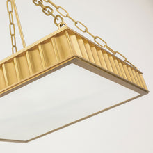 Load image into Gallery viewer, Middlebury Square Semi-Flush Mount Ceiling Light in Detail.

