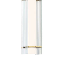 Load image into Gallery viewer, Midnight Gold LED Pendant Light Detail.
