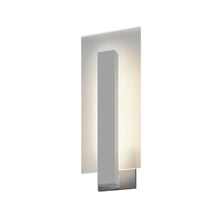 Load image into Gallery viewer, Midtown LED Wall Light in Tall/Textured Gray.
