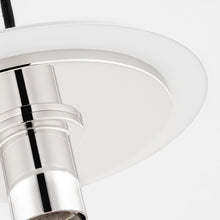 Load image into Gallery viewer, Milo Disc Pendant Light Detail.
