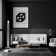 Load image into Gallery viewer, Mimesi LED Floor Lamp in living room.
