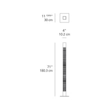 Load image into Gallery viewer, Mimesi LED Floor Lamp - line drawing.
