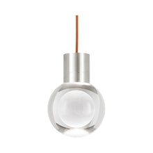 Load image into Gallery viewer, Mina 3-Light LED Pendant Light in Copper/Satin Nickel.
