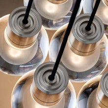 Load image into Gallery viewer, Mina 7-Light LED Pendant Light Detail.
