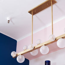 Load image into Gallery viewer, Mini Hinsdale Linear LED Pendant Light in Detail.
