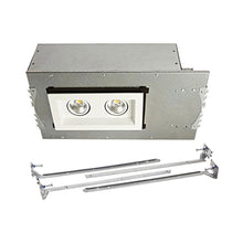 Load image into Gallery viewer, Mini Multiple Spots 2 Light LED Recessed Light Kit in White (New Construction).
