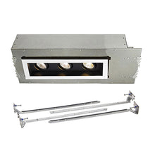 Load image into Gallery viewer, Mini Multiple Spots 3 Light LED Recessed Light Kit in Black (New Construction).
