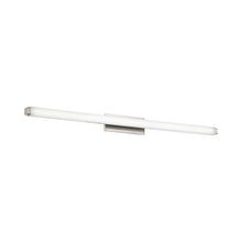 Load image into Gallery viewer, Mini Vogue LED Bath Bar in Large/2700K/Brushed Nickel.
