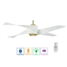 Load image into Gallery viewer, Artemis IV LED Ceiling Fan in Detail.
