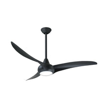 Load image into Gallery viewer, Light Wave LED Ceiling Fan in Coal (52-Inch).
