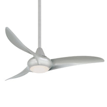 Load image into Gallery viewer, Light Wave LED Ceiling Fan in Silver (44-Inch).
