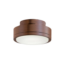 Load image into Gallery viewer, Rudolph Fan Light Kit in Distressed Koa.
