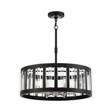 Load image into Gallery viewer, Majestic Splendor Drum Pendant Light (Large).

