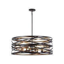 Load image into Gallery viewer, Vortic Flow Drum Pendant Light (Large).
